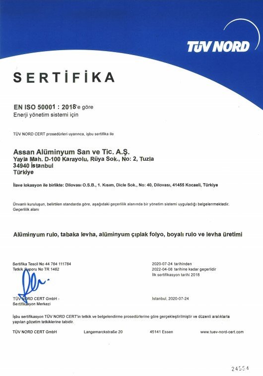 Assan ISO 50001