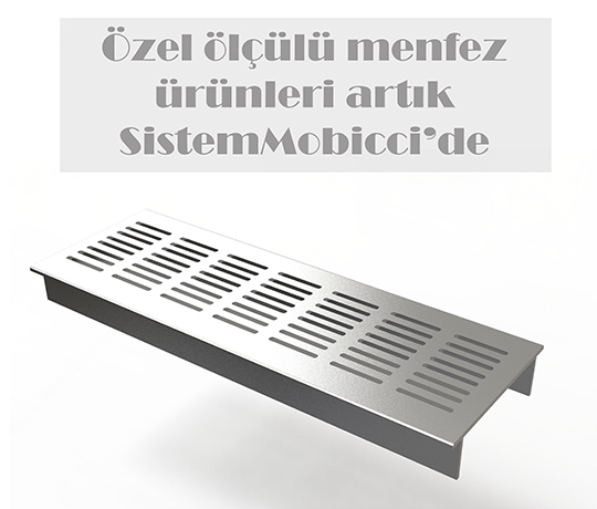 Specially sized grille products are now on SistemMobicci!