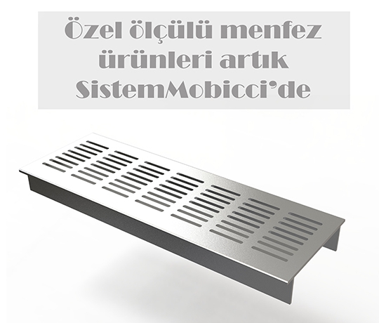 Özel ölçülü menfez ürünleri artık SistemMobicci'de!