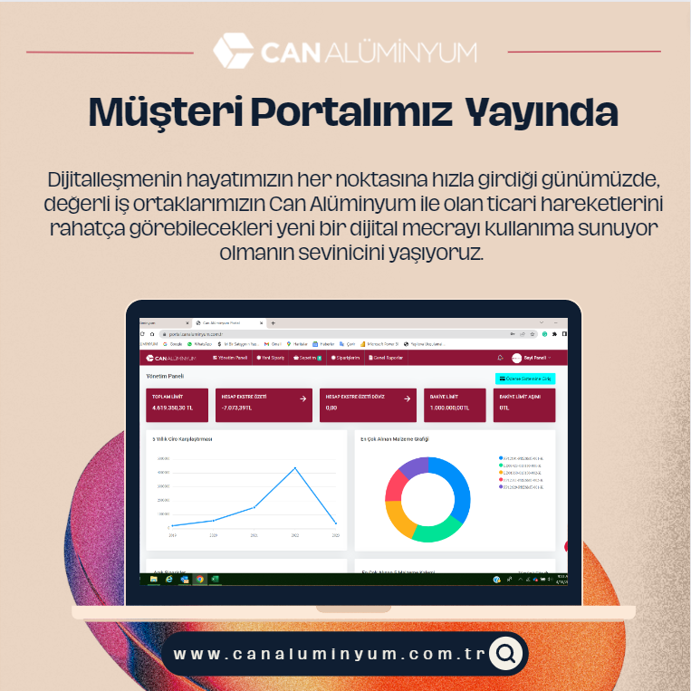 Müşteri Portalımız Yayında