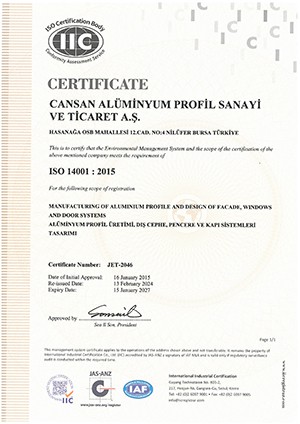 Cansan-Aluminyum-ISO-14001.2015